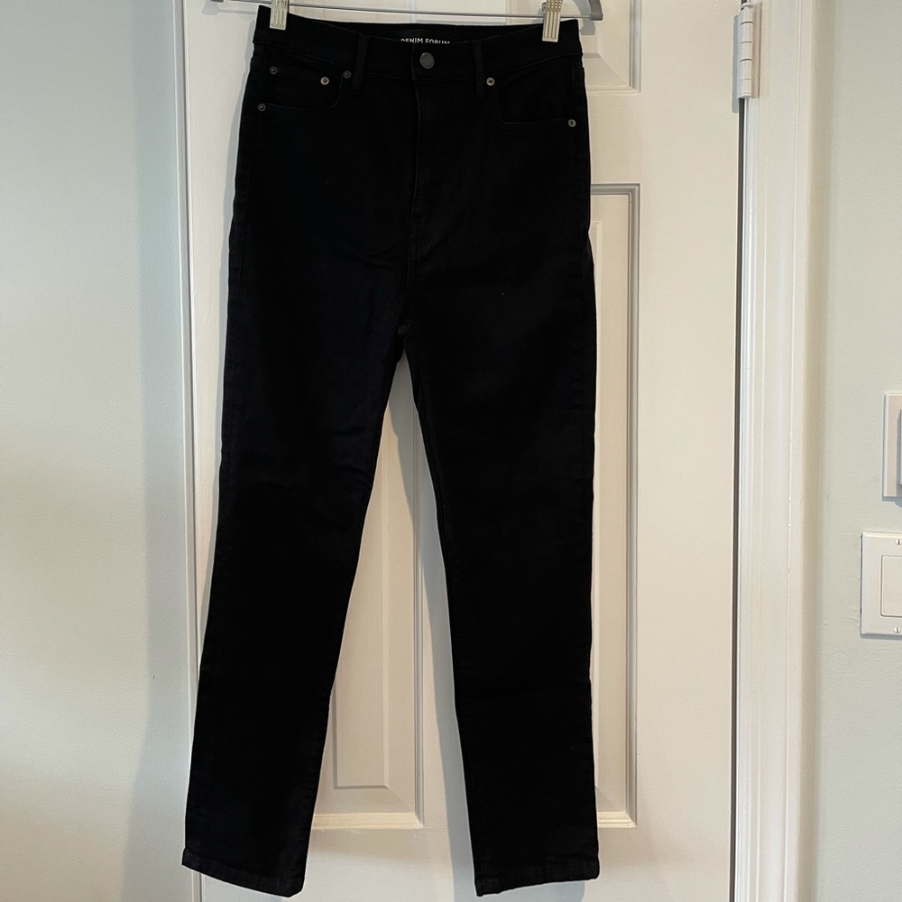 Denim Forum Black Jeans Size 28